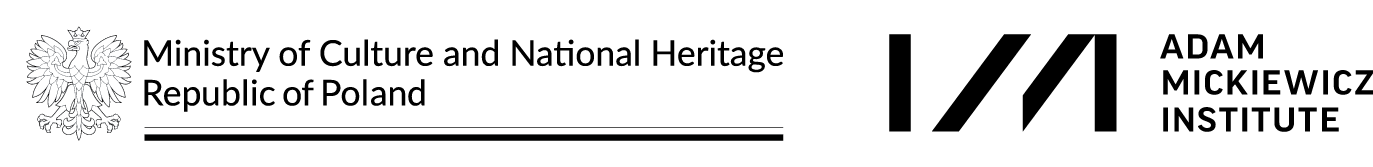 Logos AMI and ministry of culture Poland